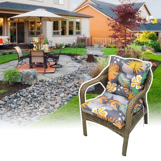 Patio Furniture Cushions Outdoor Furniture, Comfort Patio Seating Cushions, Waterproof All-Weather Deep Seating Rocking Chair Patio Chaise Lounge Sun Lounger Chair Cushions